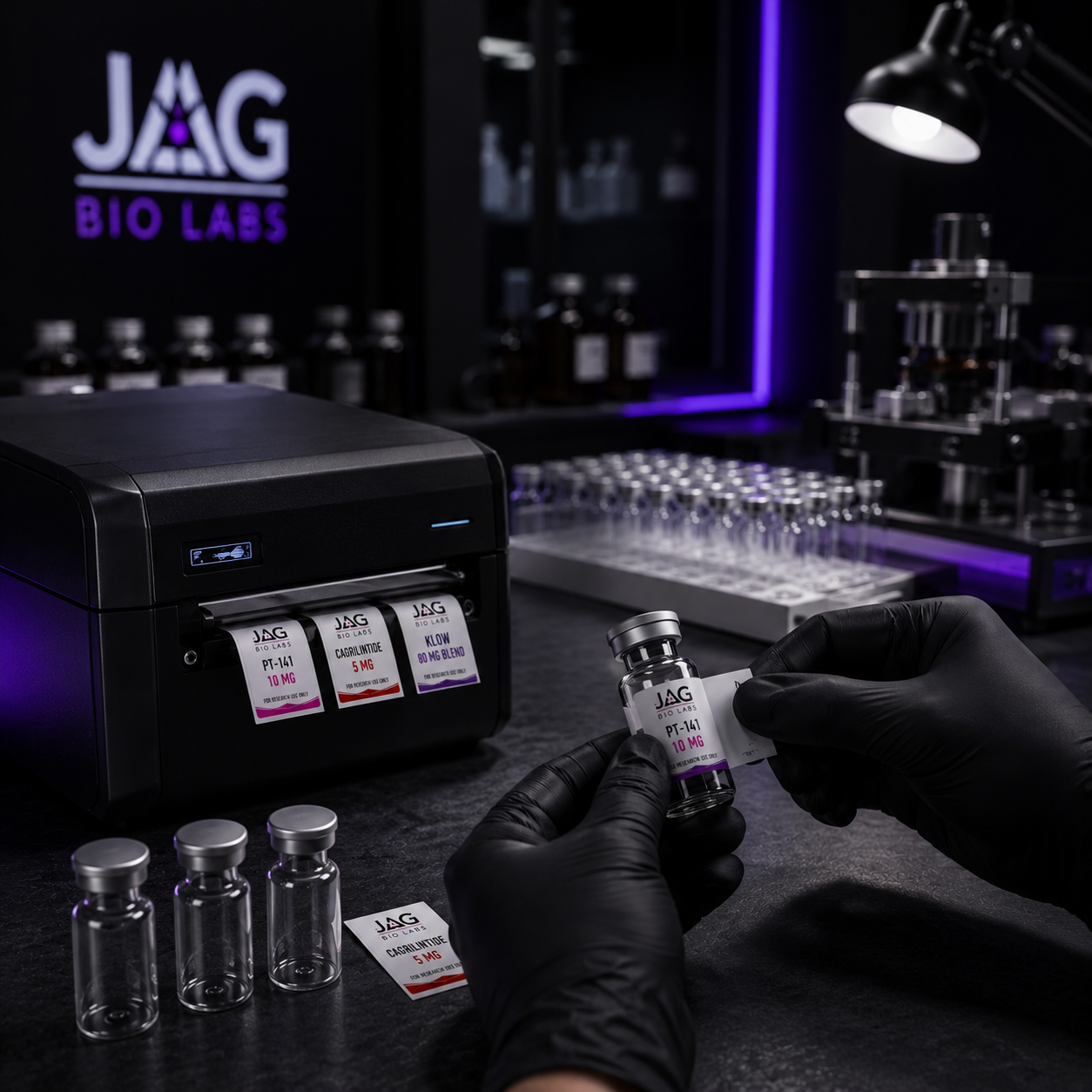 JAG Bio Labs private label production